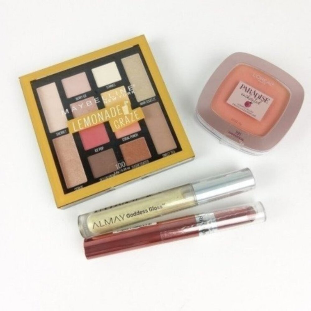 Maybelline, L'Oreal, Almay, & Revlon Makeup Bundle Peach